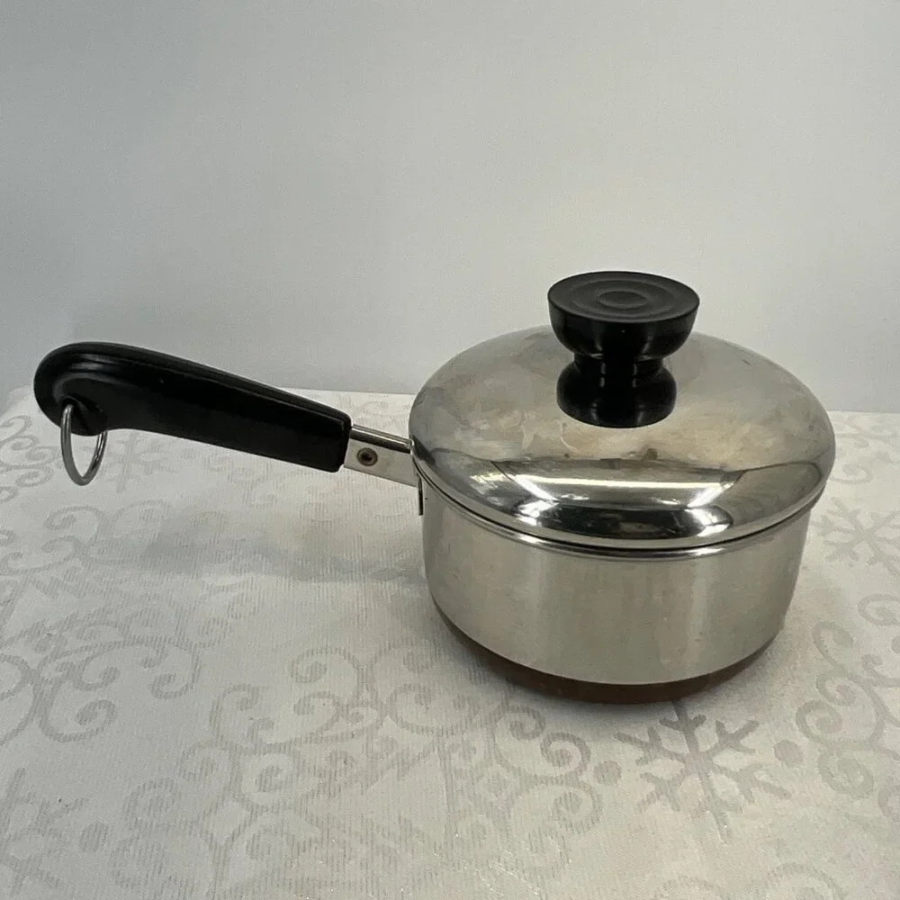 Vintage‎ Revere Ware 1-Quart Stainless Steel Saucepan